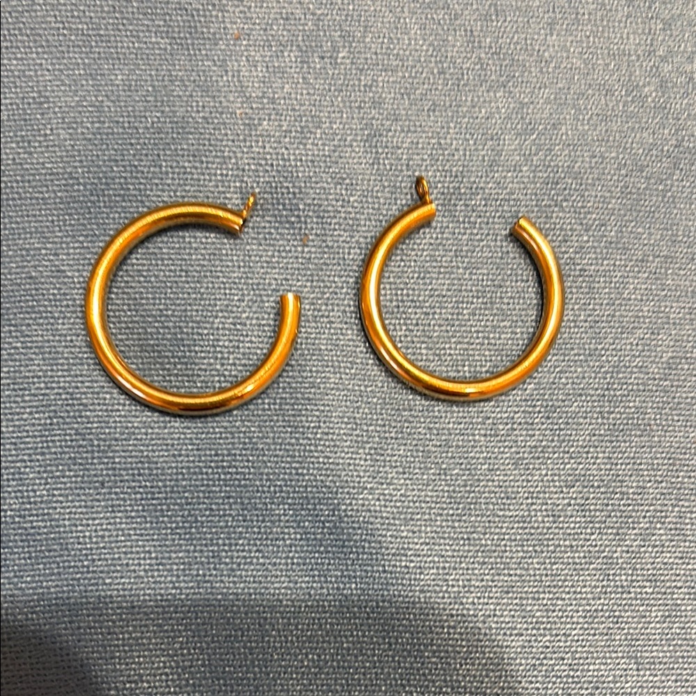 Elegant 14KT Gold Hoop Earring Jackets